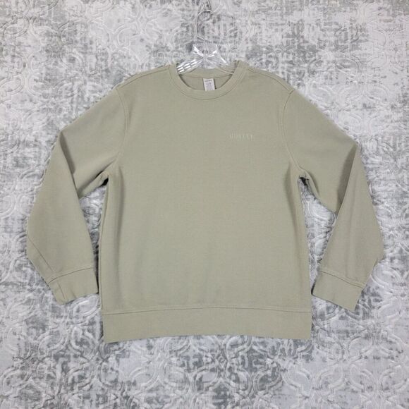 Hurley Sweatshirt Mens Small Gray Pique Crewneck Active Midweight Regular Fit - Picture 1 of 14